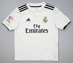 2018-19 REAL MADRID SHIRT M. BOYS