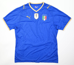 2007-08 ITALY SHIRT L