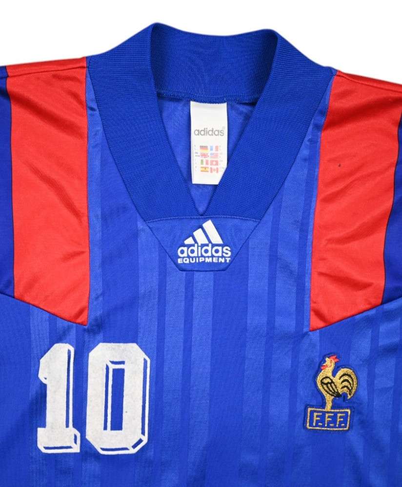 1992-94 FRANCE #10 MATCH ISSUE KOSZULKA L