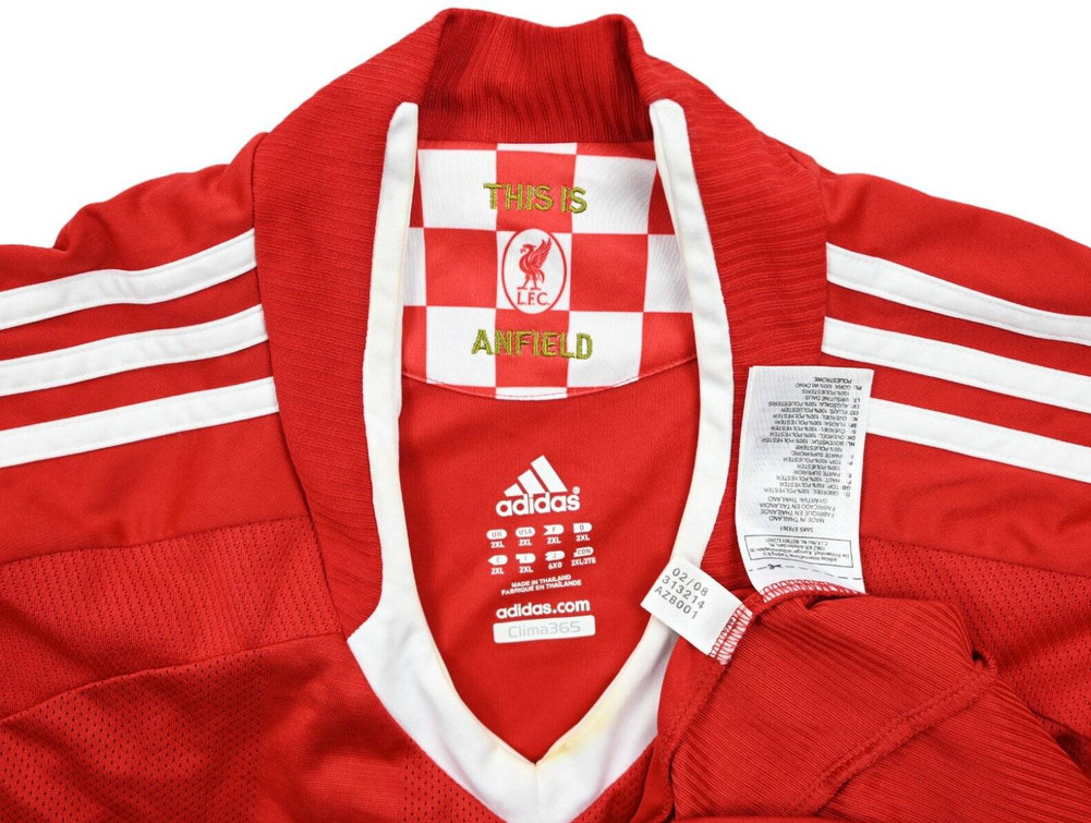 2008-10 LIVERPOOL SHIRT XXL
