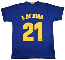 FC BARCELONA *F. DE JONG* SHIRT S. BOYS
