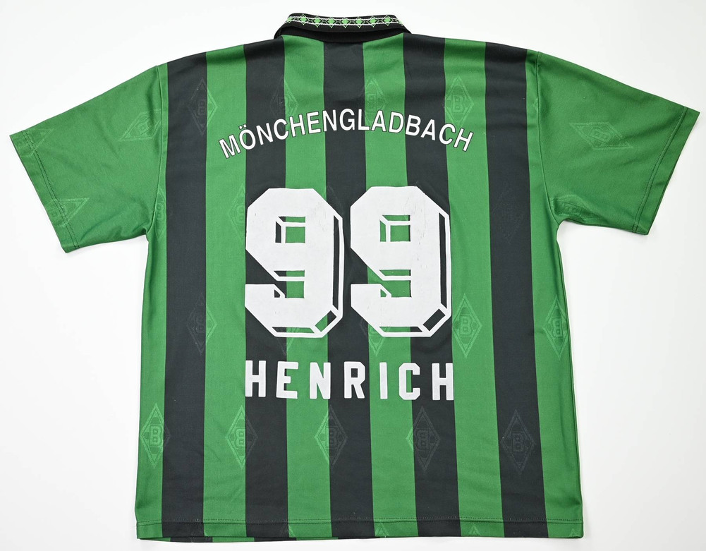 1995-96 BORUSSIA MONCHENGLADBACH *HENRICH* SHIRT XL