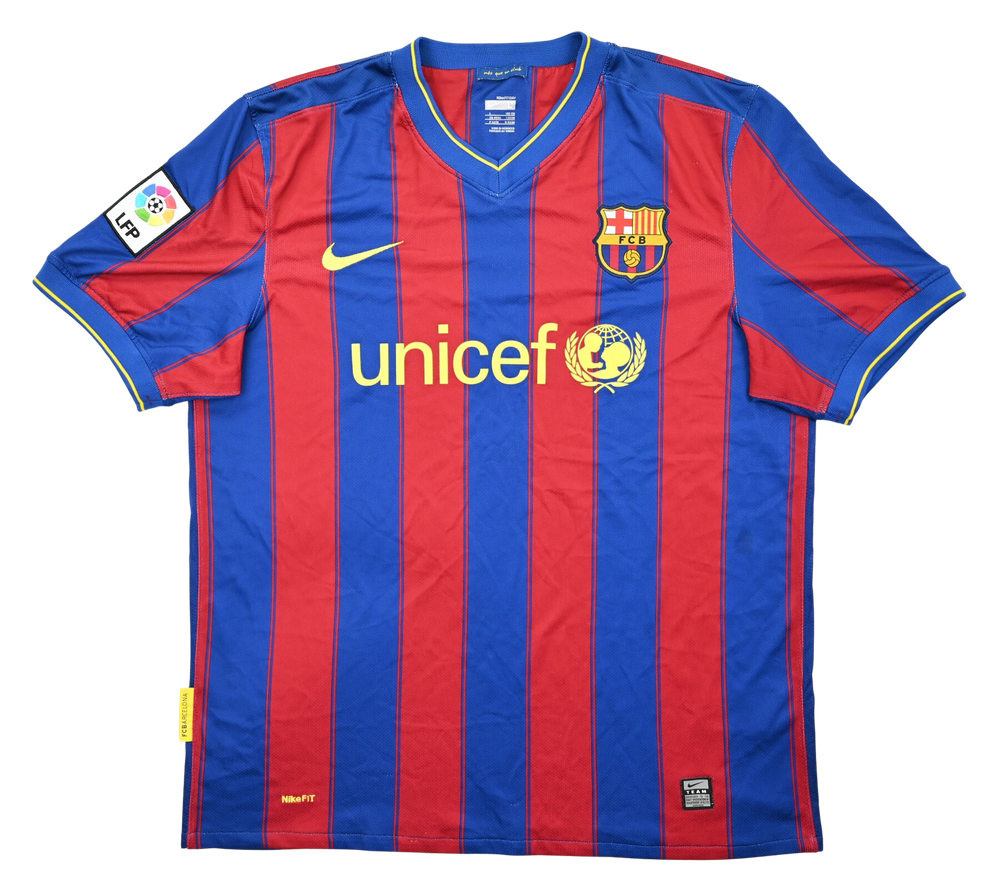 2009-10 FC BARCELONA SHIRT XL