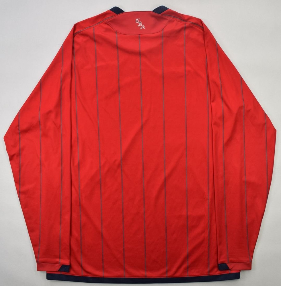 2009-10 WEST BROMWICH ALBION LONGSLEEVE SHIRT L