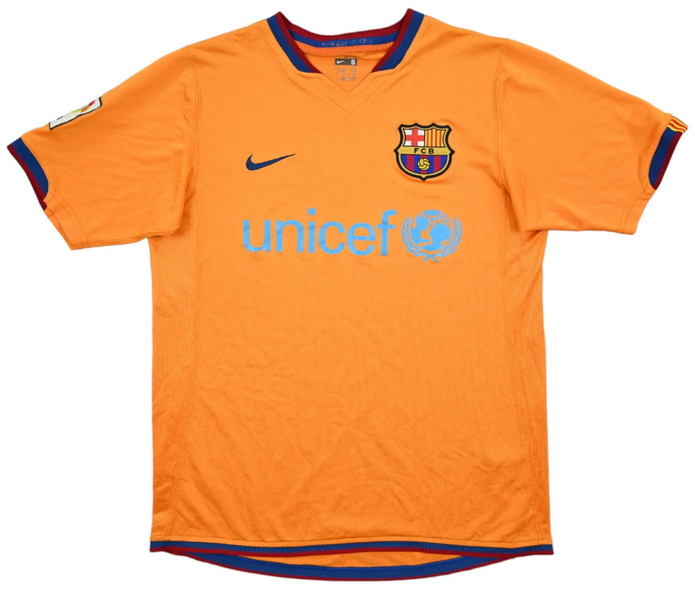 2006-08 FC BARCELONA SHIRT S