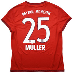 2015-16 BAYERN MUNCHEN *MULLER* SHIRT WOMENS XL