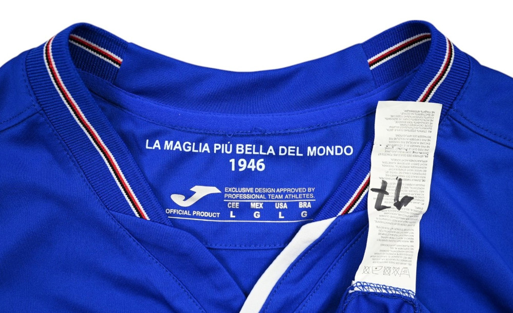 2018-19 SAMPDORIA *KOWNACKI* MATCH ISSUE SHIRT L