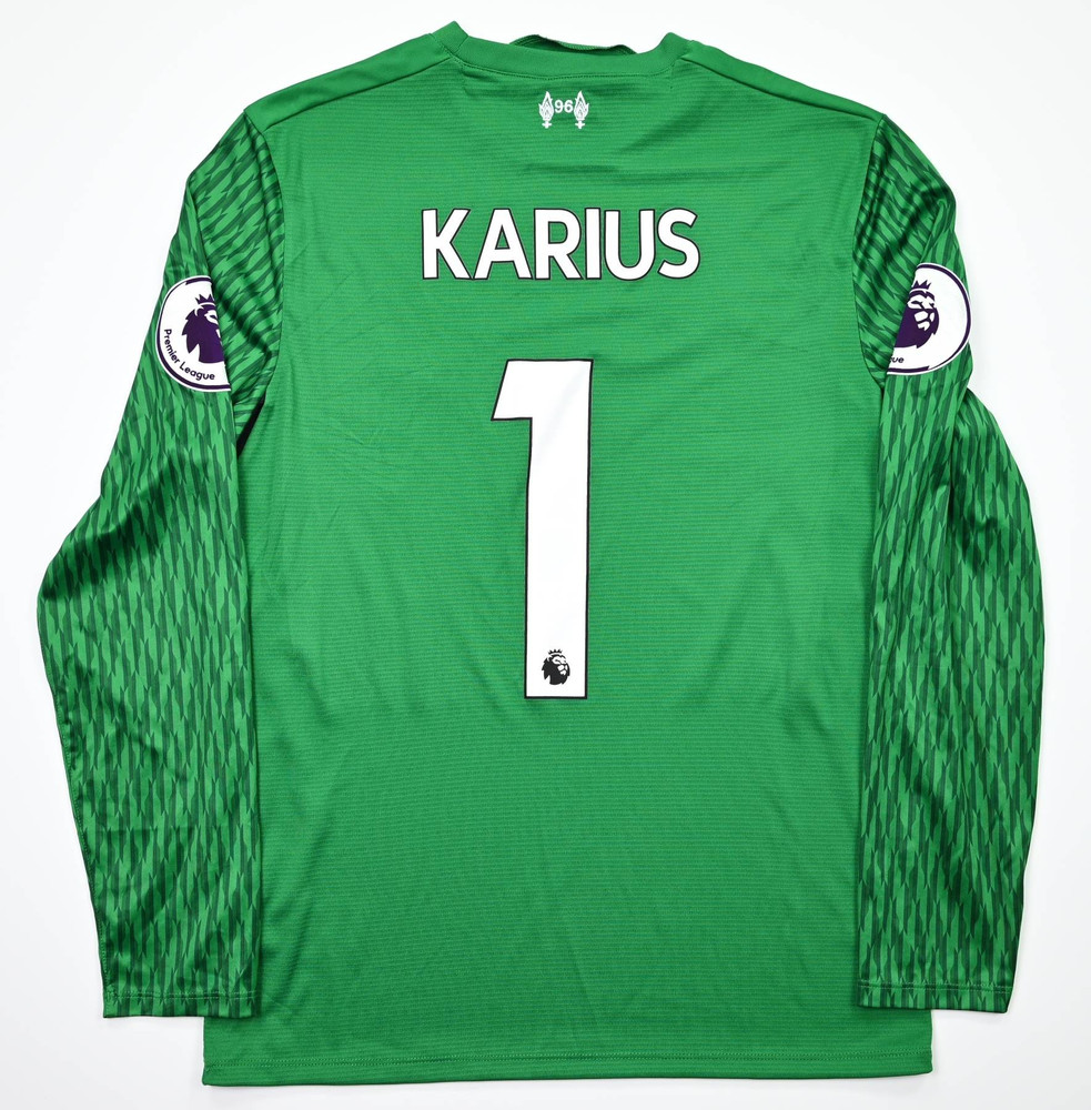 2017-18 LIVERPOOL *KARIUS* GOALKEEPER LONGSLEEVE S