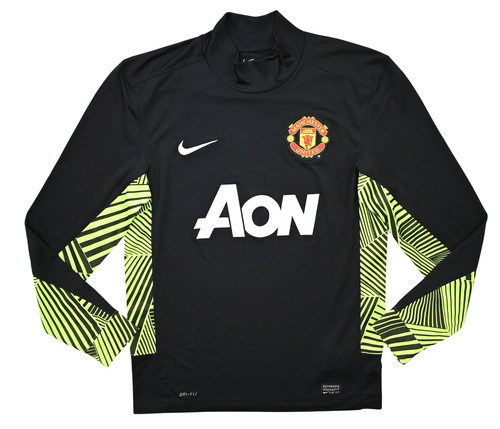 2011-12 MANCHESTER UNITED GOALKEEPER LONGSLEEVE SHIRT M