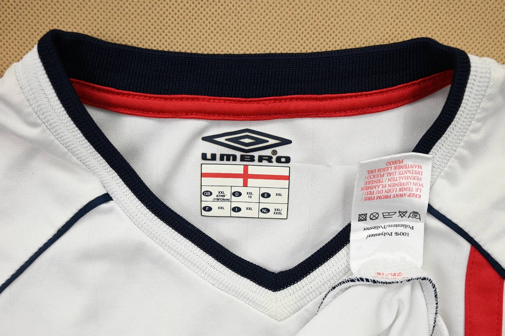 2001-03 ENGLAND *OWEN* VS GERMANY KOSZULKA XXL