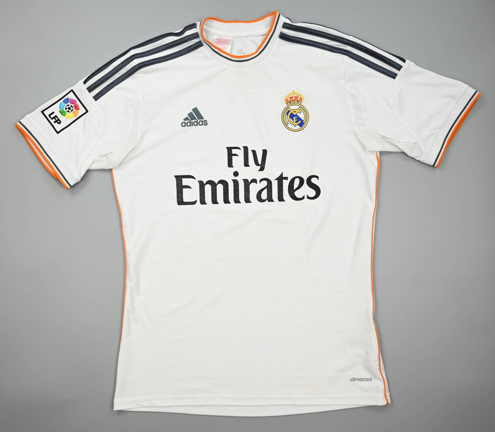 2013-14 REAL MADRID SHIRT XL. BOYS