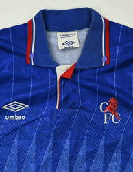 1989-91 CHELSEA LONDON SHIRT L. BOYS