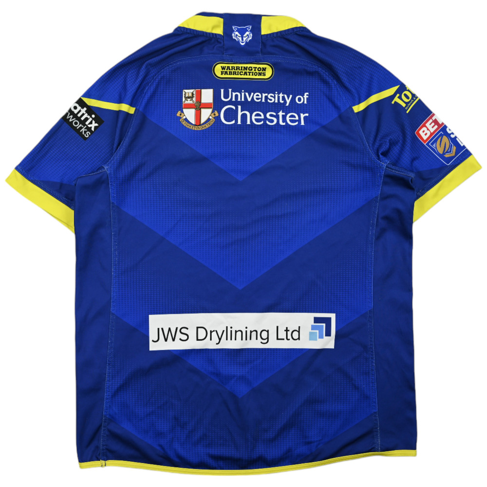 WARRINGTON WOLVES RUGBY SHIRT L