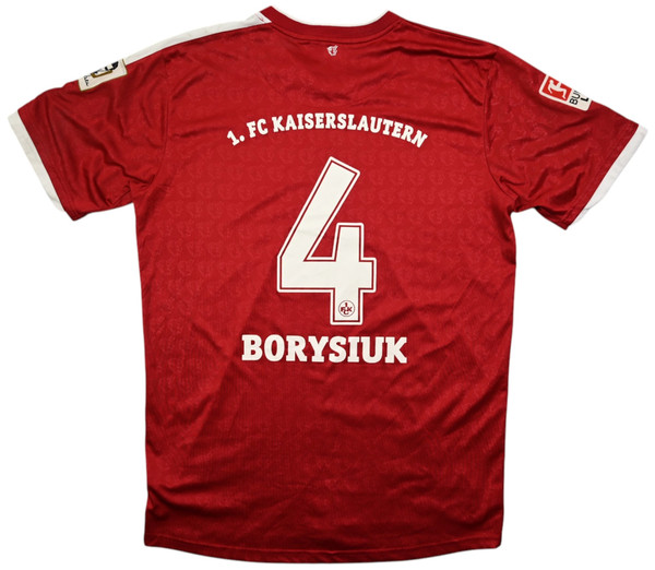 2013-14 KAISERSLAUTERN *BORYSIUK* SHIRT XL