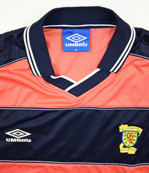 1999-00 SCOTLAND SHIRT XL