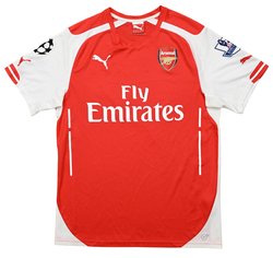 2014-15 ARSENAL LONDON SHIRT M