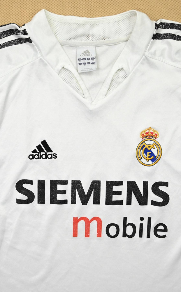 2004-05 REAL MADRID *RONALDO* SHIRT XL