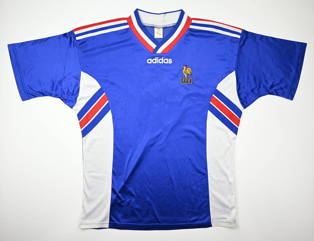 1996 FRANCE U-21 *SAVINI* MATCH WORN KOSZULKA XL