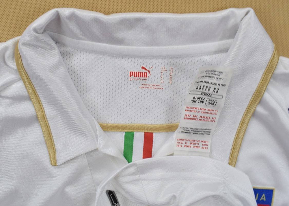 2007-08 ITALY SHIRT XL