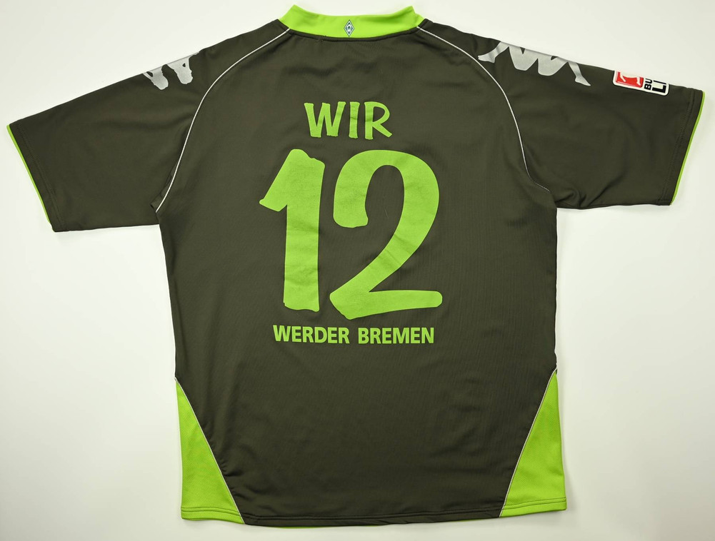 2007-08 WERDER BREMEN *WIR 12* SHIRT XXL