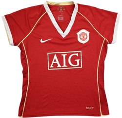 2006-07 MANCHESTER UNITED SHIRT S WOMENS 