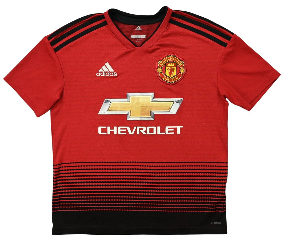 2018-19 MANCHESTER UNITED SHIRT L. BOYS
