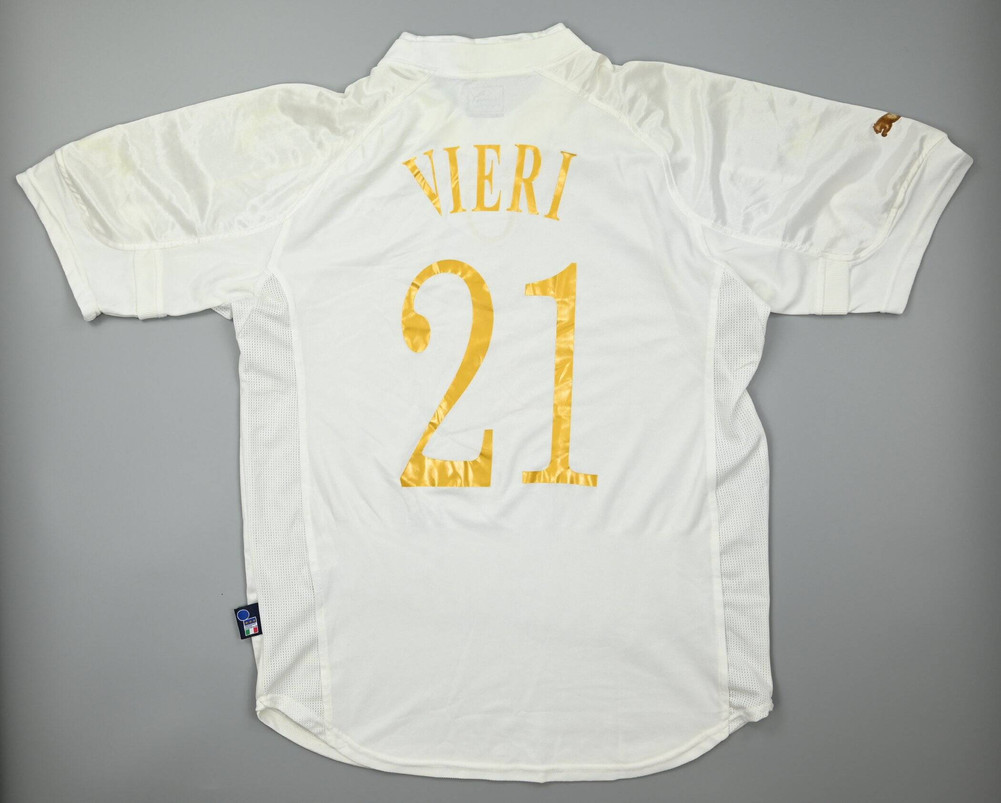 2004-06 ITALY *VIERI* SHIRT L