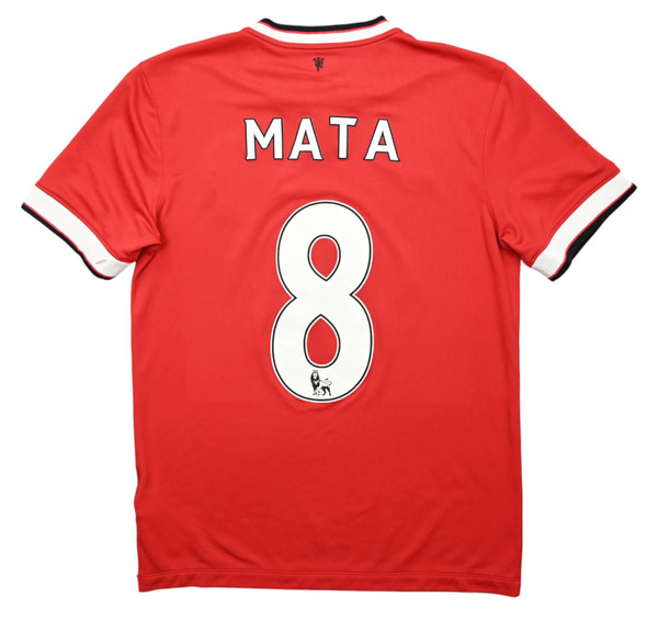 2014-15 MANCHESTER UNITED *MATA* SHIRT M