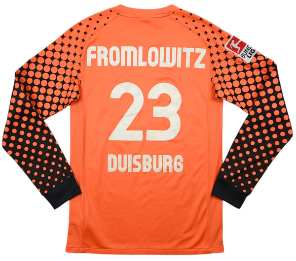 2011-12 DUISBURG *FROMLOWITZ* GK LONGSLEEVE KOSZULKA S. BOYS