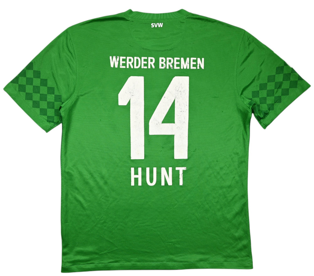 2012-13 WERDER BREMEN *HUNT* SHIRT M