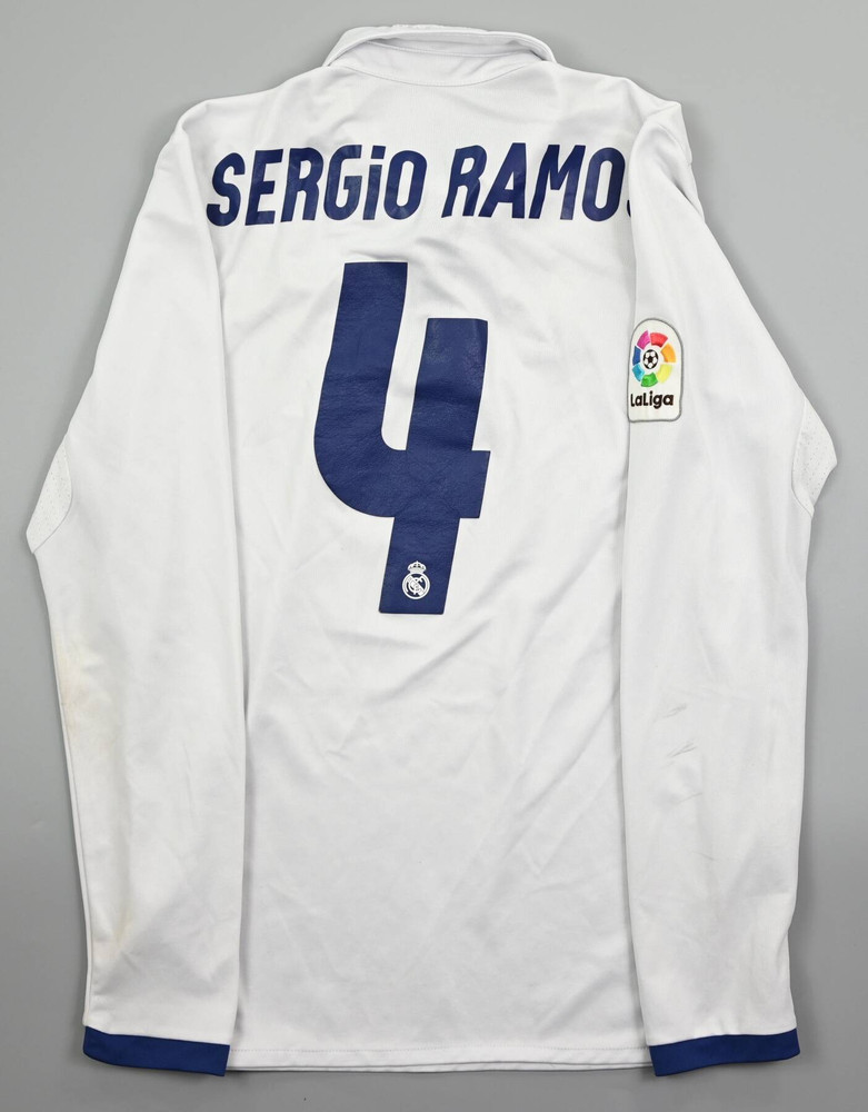 2016-17 REAL MADRID *SERGIO RAMOS* LONGSLEEVE KSZULKA S
