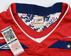 2008-10 ENGLAND SHIRT L