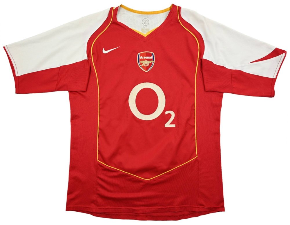 2004-05 ARSENAL LONDON SHIRT L