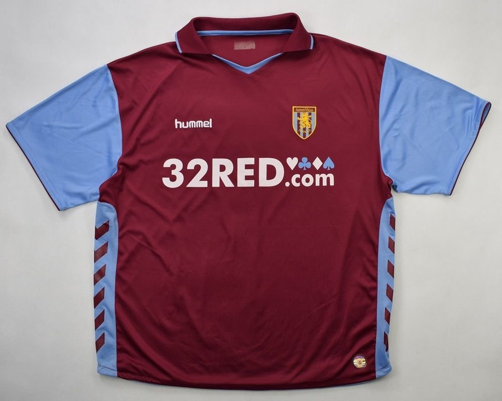 2006-07 ASTON VILLA SHIRT 2XL