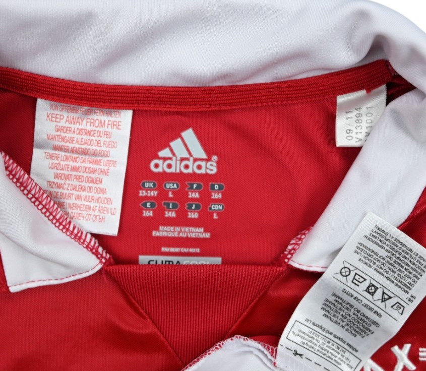 2011-12 AJAX AMSTERDAM KOSZULKA XL. BOYS