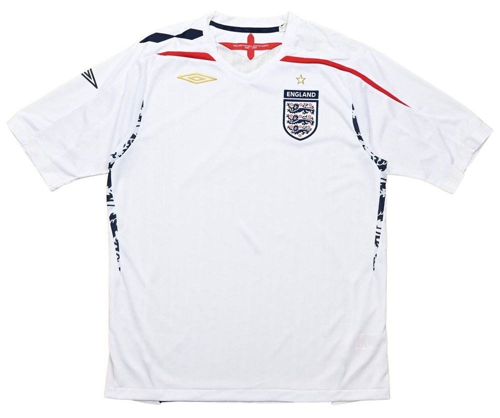 2007-09 ENGLAND SHIRT L