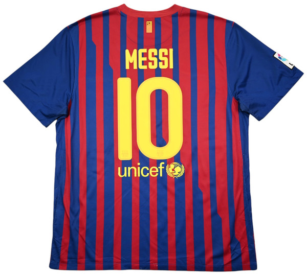 2011-12 BARCELONA *MESSI* SHIRT XL
