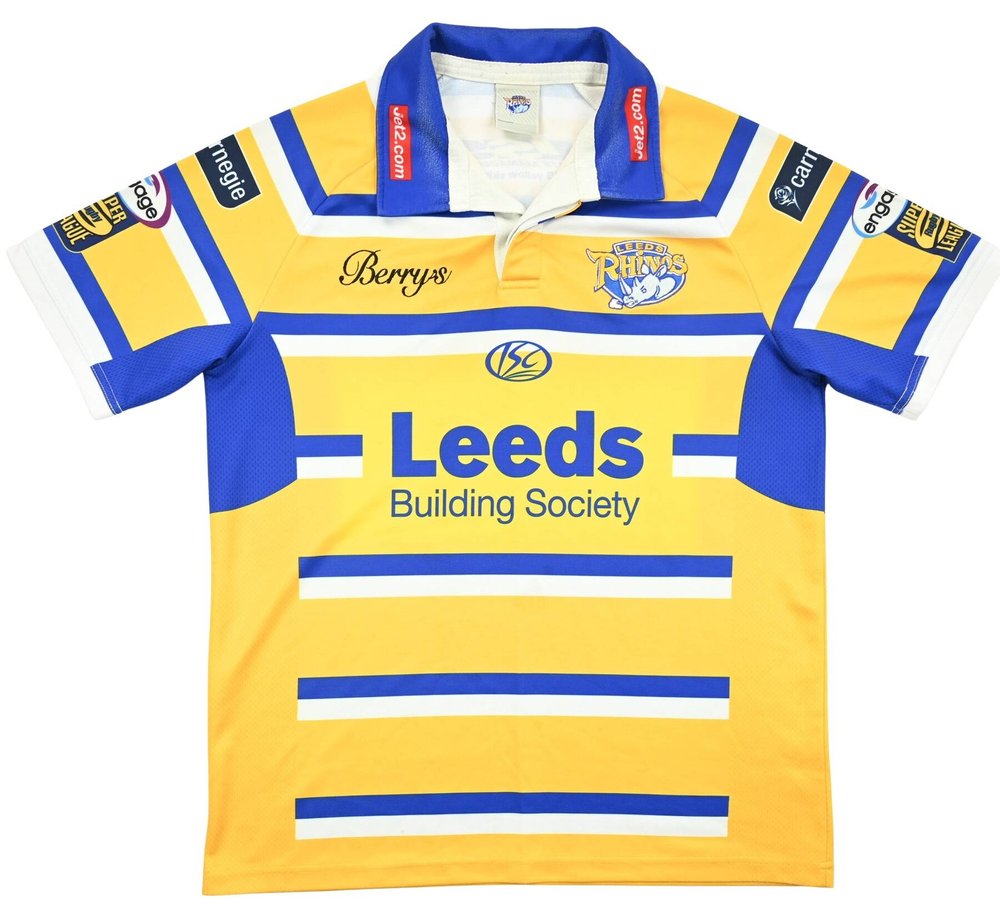 LEEDS RHINOS RUGBY SHIRT L