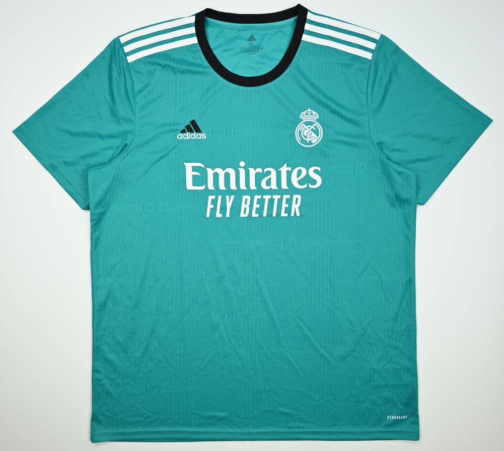 2021-22 REAL MADRID SHIRT XL