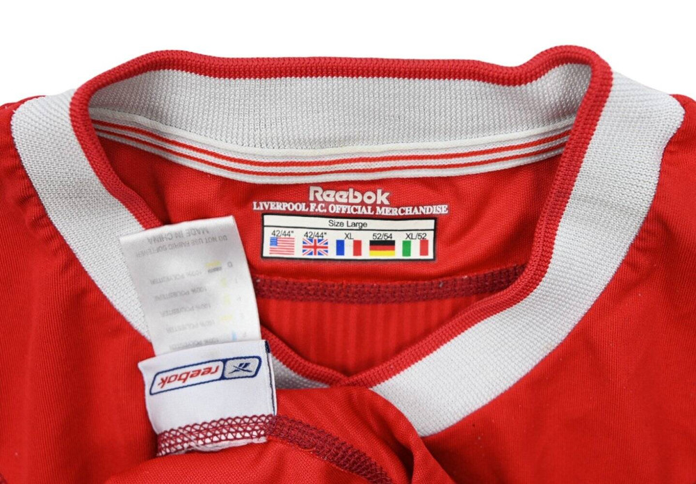 2002-04 LIVERPOOL *GERRARD* SHIRT L