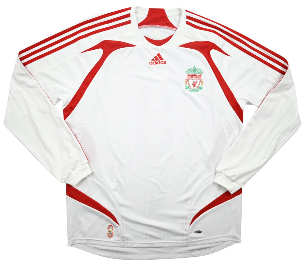 2007-08 LIVERPOOL *GERRARD* LONGSLEEVE SHIRT L