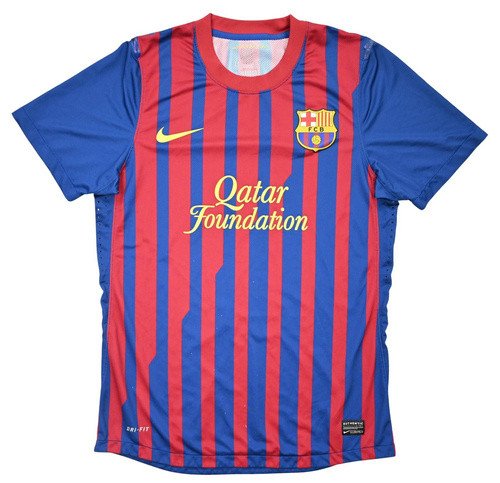2011-12 FC BARCELONA PLAYER ISSUE SHIRT S