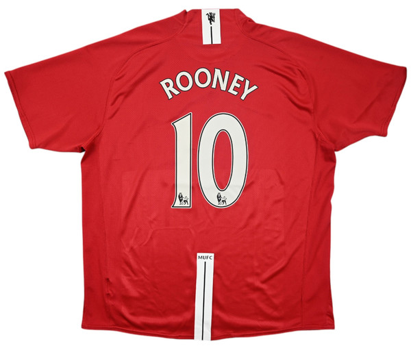 2007-09 MANCHESTER UNITED *ROONEY* XL