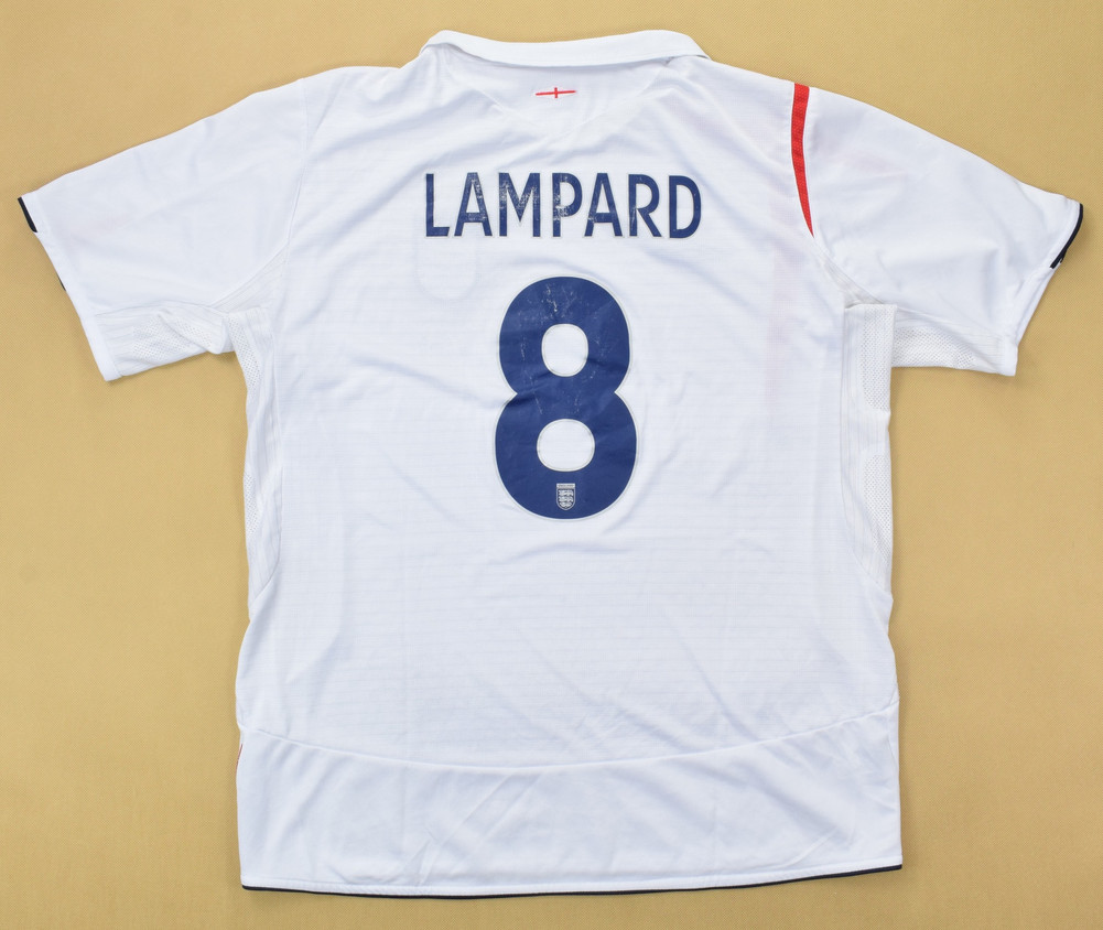 2005-07 ENGLAND *LAMPARD* SHIRT XL