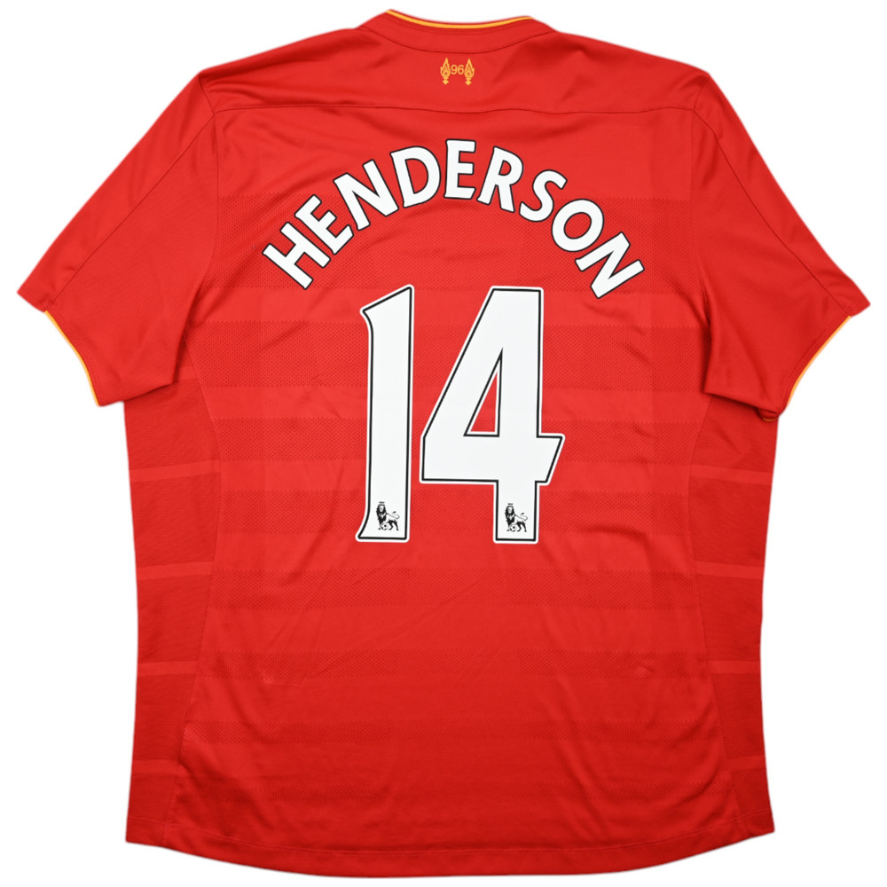 2016-17 LIVERPOOL *HENDERSON* KOSZULKA XXL