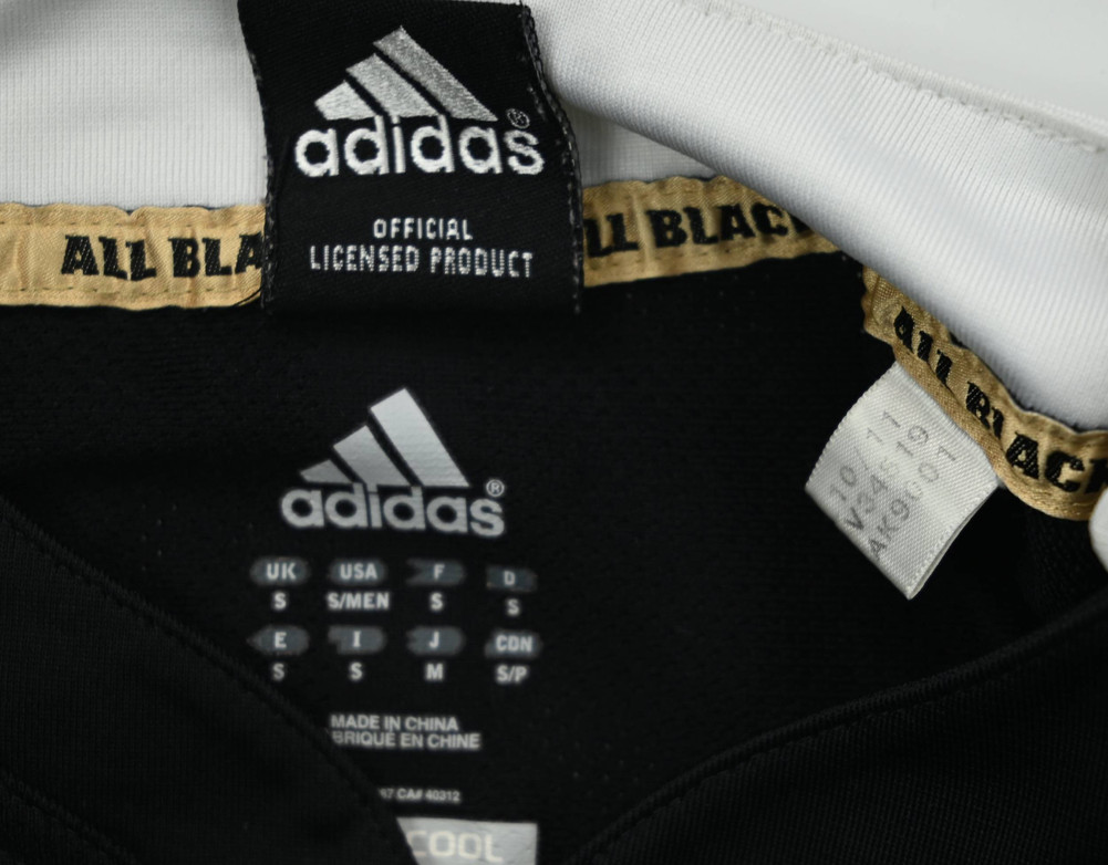 ALL BLACKS NEW ZEALAND RUGBY KOSZULKA S