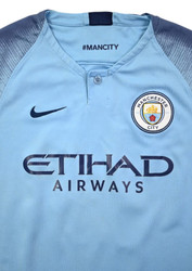 2018-19 MANCHESTER CITY *SANE* SHIRT M. BOYS