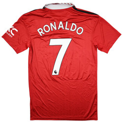 2022-23 MANCHESTER UNITED *RONALDO* SHIRT S