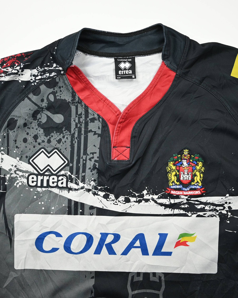 WIGAN WARRIORS RUGBY SHIRT S