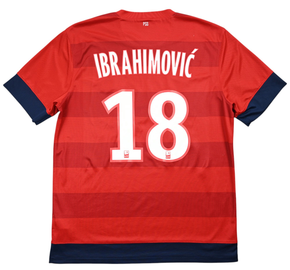 2012-13 PARIS SAINT-GERMAIN *IBRAHIMOVIĆ* SHIRT XL